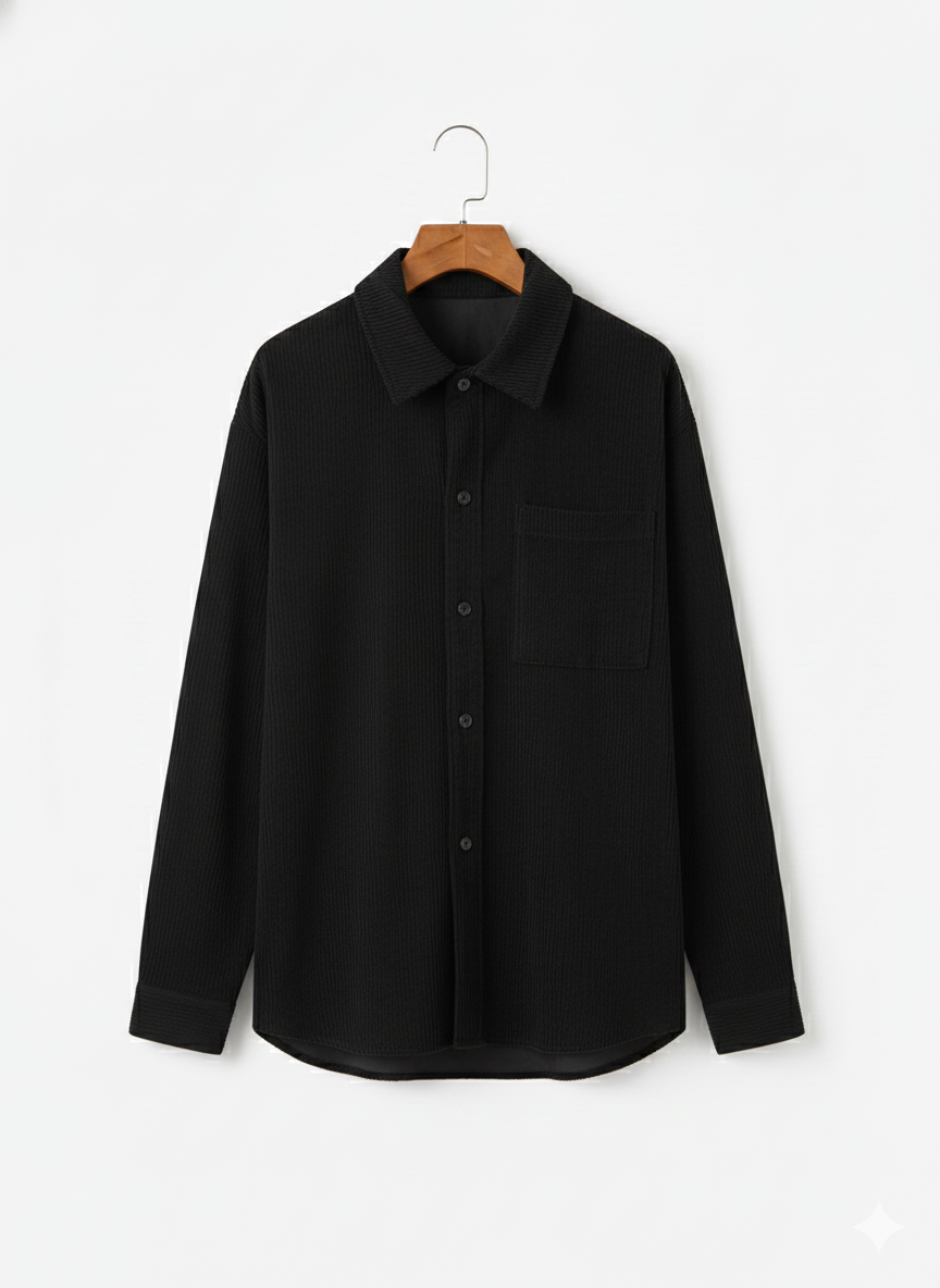 Men’s Corduroy Shirt Jacket – Classic & Lightweight